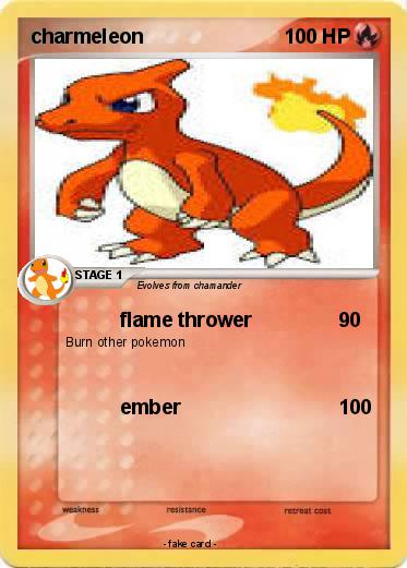 Pokemon charmeleon