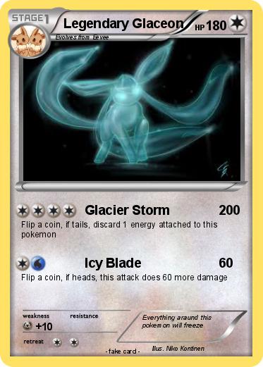 Pokemon Legendary Glaceon