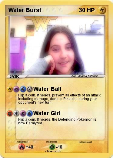 Pokemon Water Burst