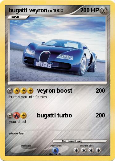 Pokemon bugatti veyron