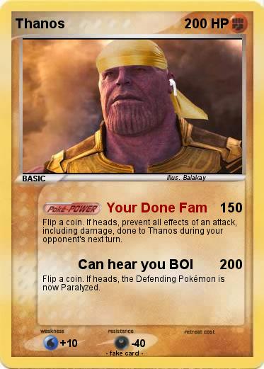 Pokemon Thanos