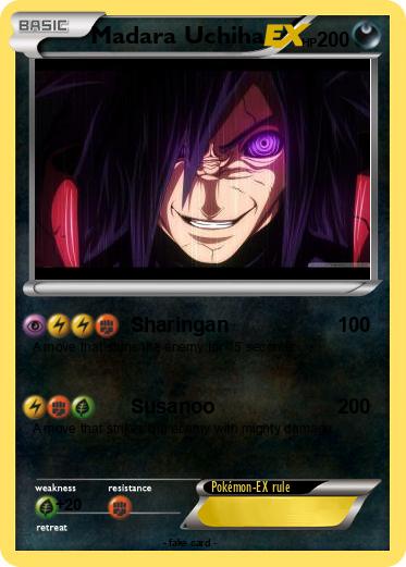 Pokemon Madara Uchiha