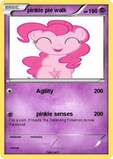 Pokemon pinkie pie walk