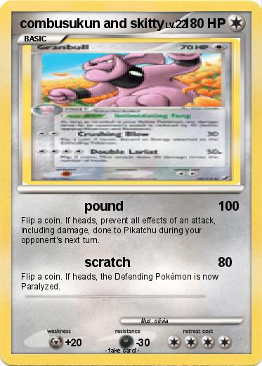 Pokemon combusukun and skitty Pokemon combusukun and skitty