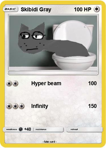 Pokemon Skibidi Gray