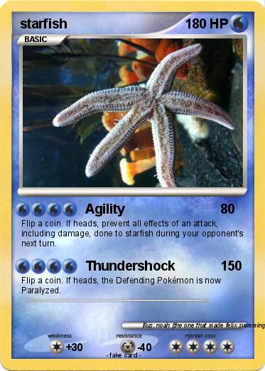 Pokemon starfish