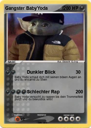 Pokemon Gangster BabyYoda