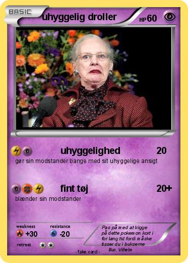 Pokemon uhyggelig droller