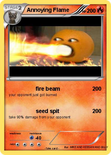 Pokemon Annoying Flame