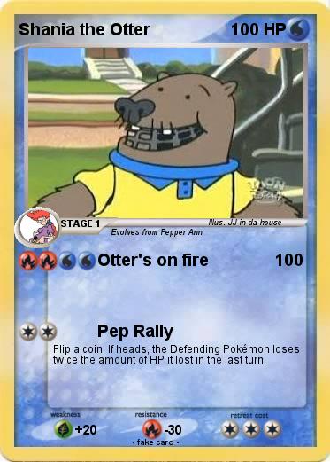 Pokemon Shania the Otter