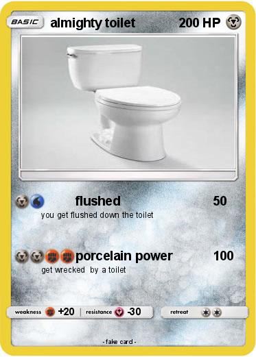 Pokemon almighty toilet