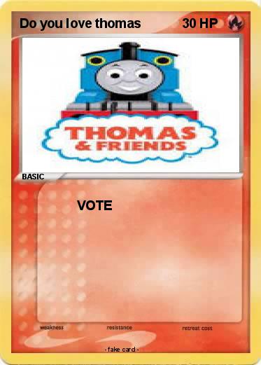 Pokemon Do you love thomas