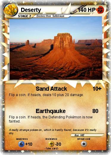 Pokemon Deserty