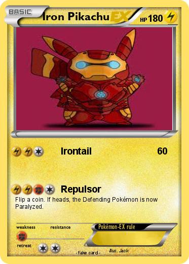 Pokemon Iron Pikachu