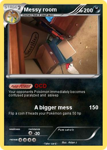 Pokemon Messy room