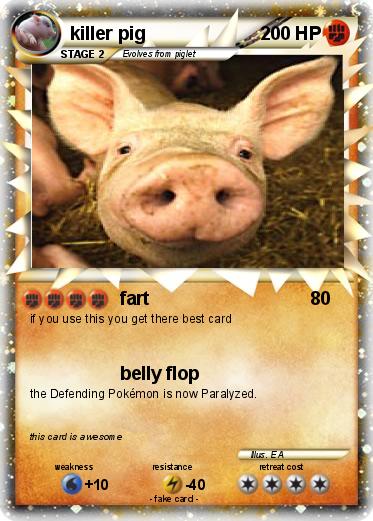 Pokemon killer pig