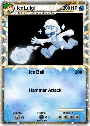 Pokemon Ice Luigi