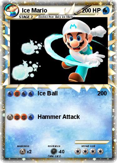 Pokemon Ice Mario