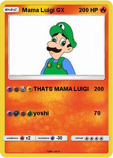 Pokemon Mama Luigi GX