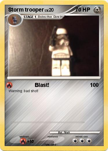 Pokemon Storm trooper