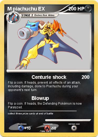 Pokemon M piachuchu EX