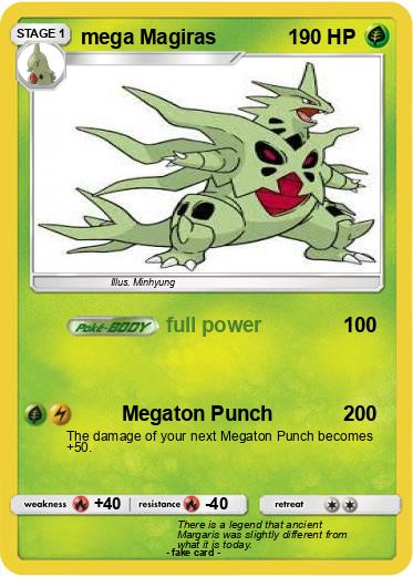 Pokemon mega Magiras