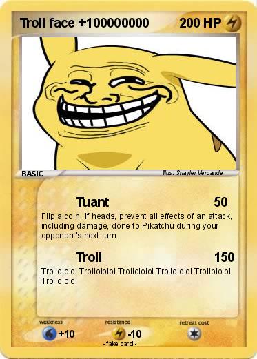 Pokemon Troll face +100000000