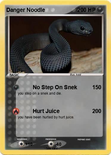 Pokemon Danger Noodle