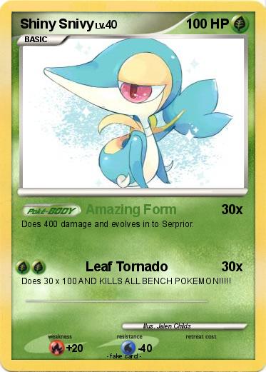 Pokemon Shiny Snivy