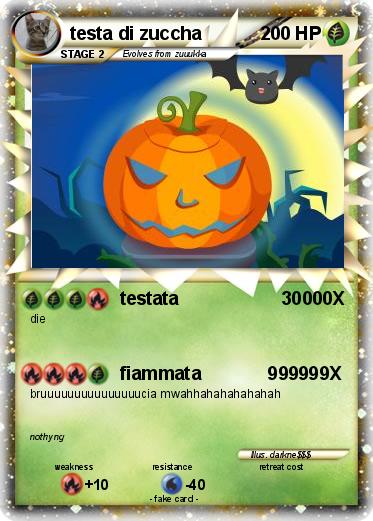 Pokemon testa di zuccha