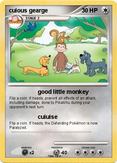 Pokemon cuious gearge