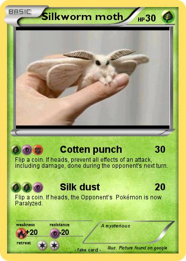 Pokemon Silkworm moth