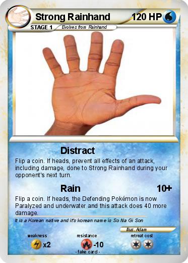 Pokemon Strong Rainhand