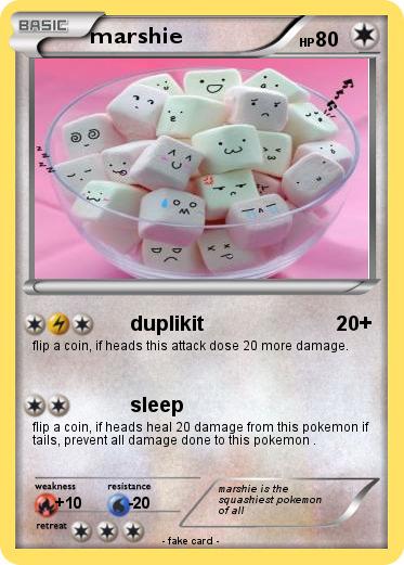 Pokemon marshie