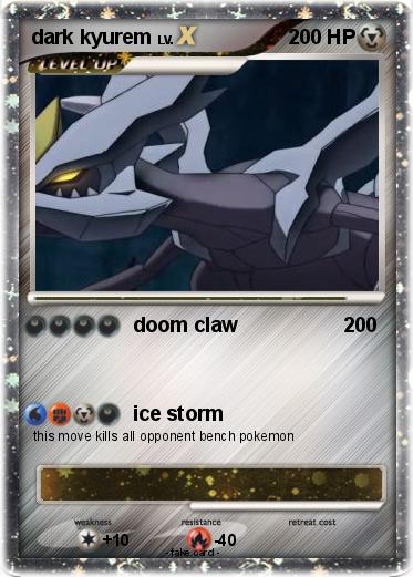 Pokemon dark kyurem