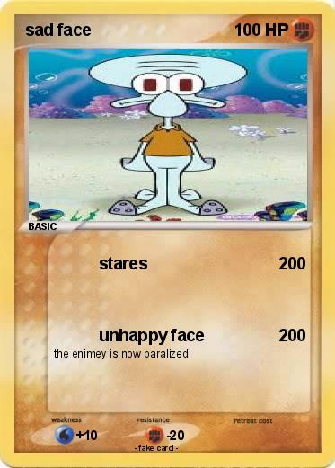 Pokemon sad face