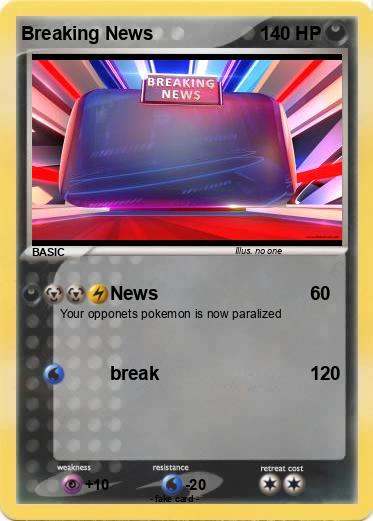 Pokemon Breaking News