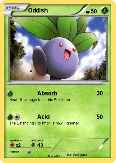 Pokemon Oddish