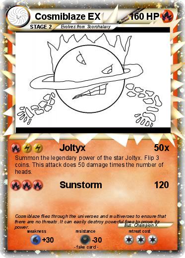 Pokemon Cosmiblaze EX