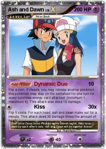 Pokemon Ash and Dawn