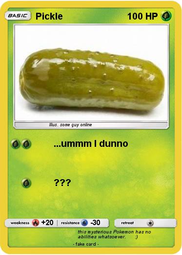 Pokemon Pickle