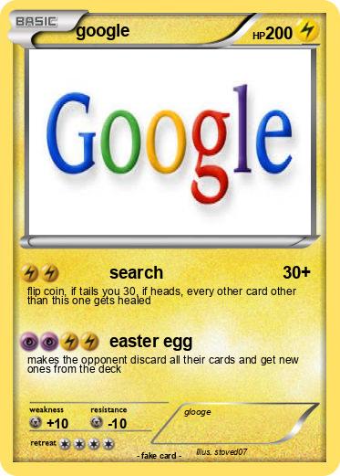 Pokemon google