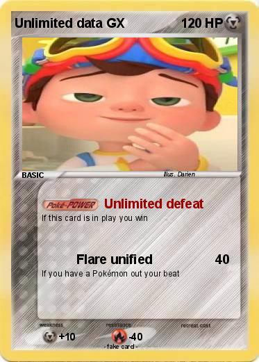 Pokemon Unlimited data GX