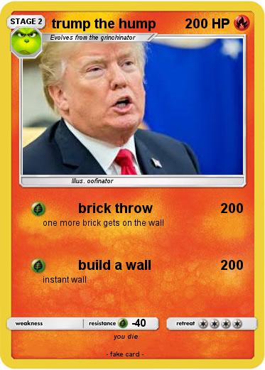 Pokemon trump the hump