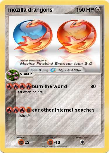 Pokemon mozilla drangons