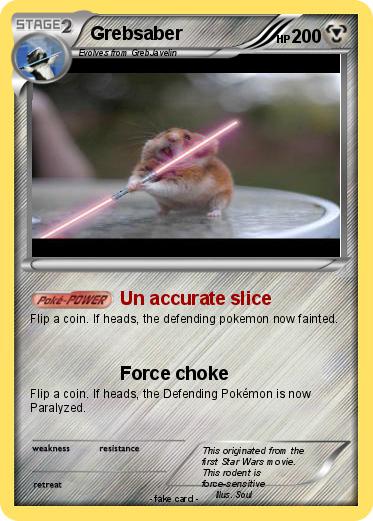 Pokemon Grebsaber