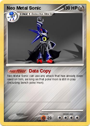 Pokemon Neo Metal Sonic