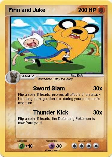 Pokemon Finn and Jake