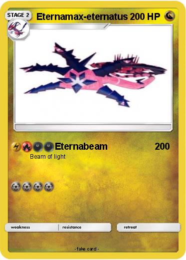 Pokemon Eternamax-eternatus