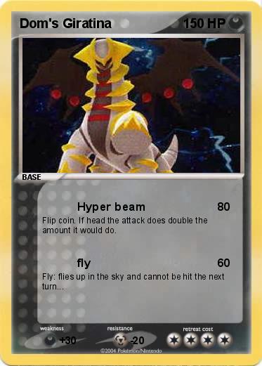 Pokemon Dom's Giratina 